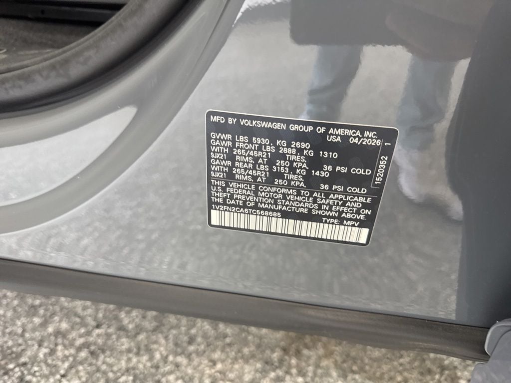 2026 Volkswagen Atlas 2.0T SEL Premium R-Line