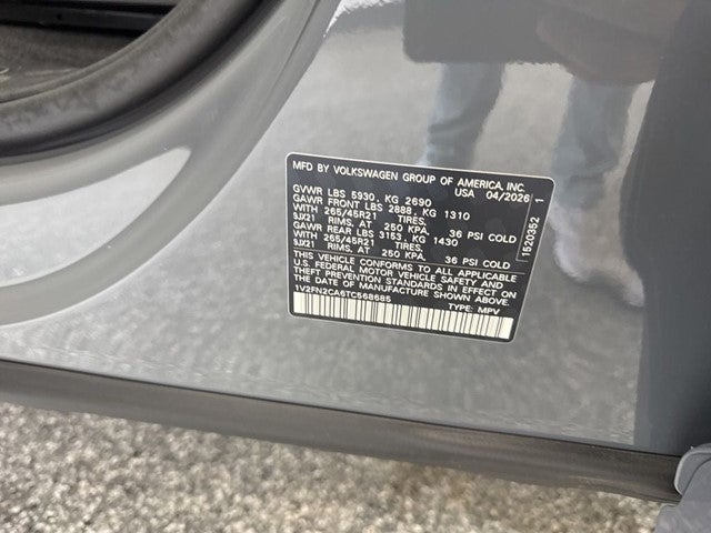 2026 Volkswagen Atlas 2.0T SEL Premium R-Line
