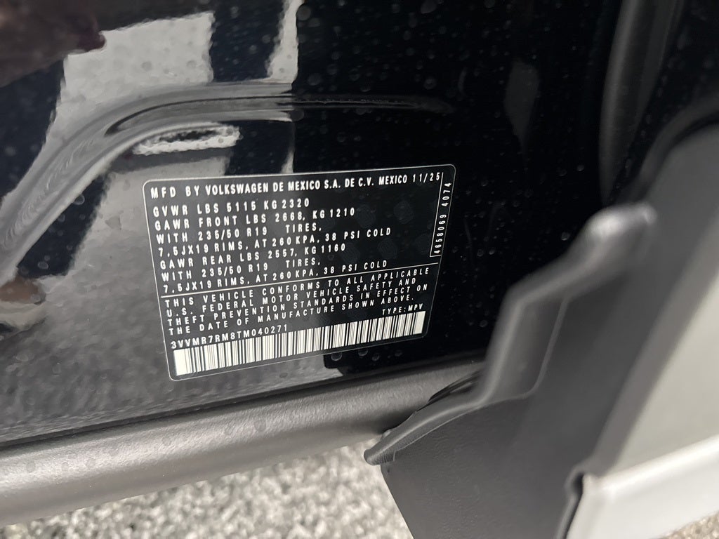 2026 Volkswagen Tiguan 2.0T SE