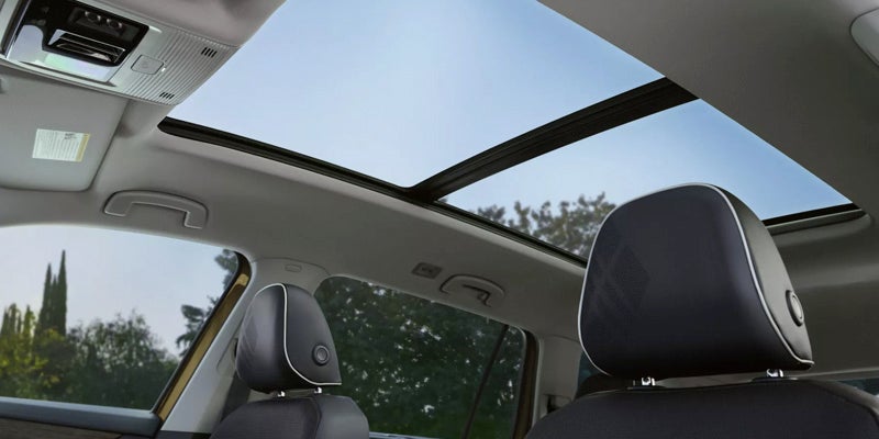 2026 Volkswagen Atlas interior and three-row seating in Rogers, A